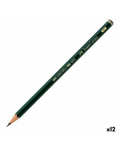 Faber-Castell 9000 Eco Pencil Hexagonal, Pack of 12
