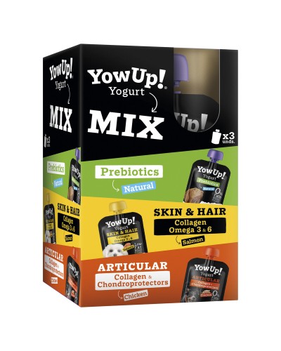 YowUp Hundefutter Huhn und Lachs (3x1,5 kg)
