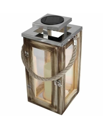 Lumisky Oaky portable lantern in natural wood for camping and hiking
