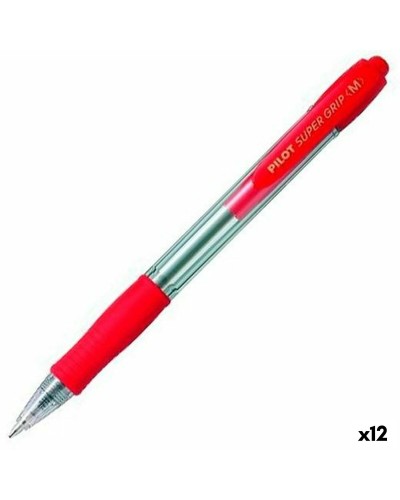 Kynä Pilot Supergrip Punainen 0,4 mm (12 osaa)