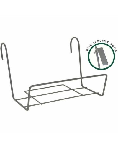 Soporte Balcón ID para Macetas de Balcón | Gris | Mantiene tus Plantas Seguras

