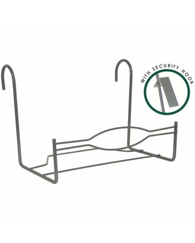 Supports pour Suspendre Pots Balcon Jardin ID | Gris Anthracite | Balcon
