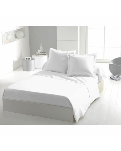 HOME LINGE PASSION Single White Bed Sheet Set | 180 x 290 cm | Soft and Comfortable Bedding
