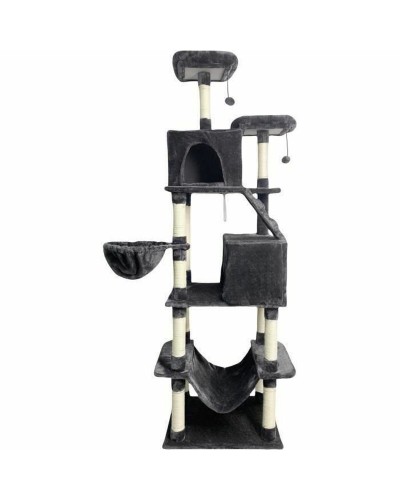 Krabpaal voor Katten Taylor Dark Grijs Pluche