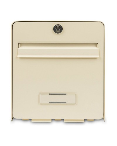 Burg-Wächter Mailbox in beige, galvanised steel, 36.5 x 28 x 31 cm
