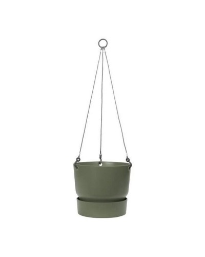 Hangende plantenbak Elho Greenville Ø 23,9 x 20,3 cm Groen