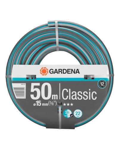Manguera de riego Gardena Classic 15 mm, Rollo de 50 m
