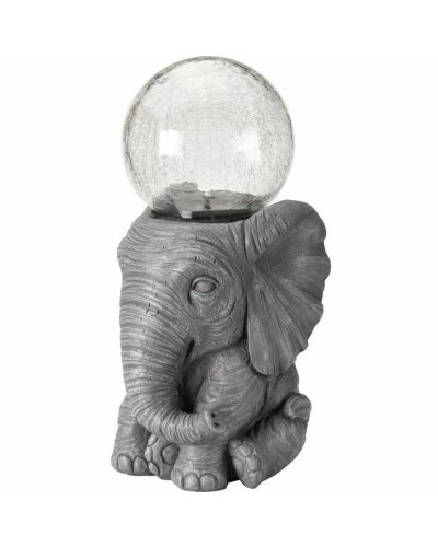 Lampada Solare Elephant Bianca per Esterni