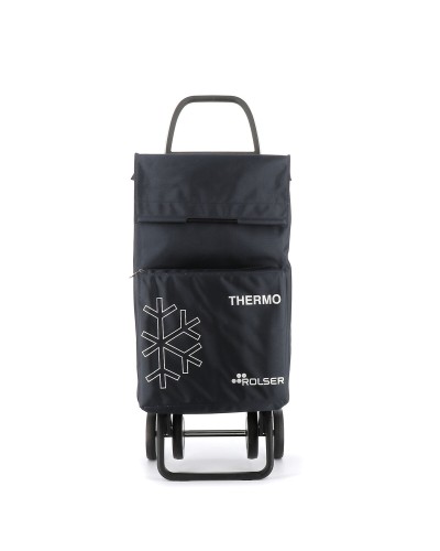 Ostoskärry Rolser MF4 THERMO Tummanharmaa (46 L)