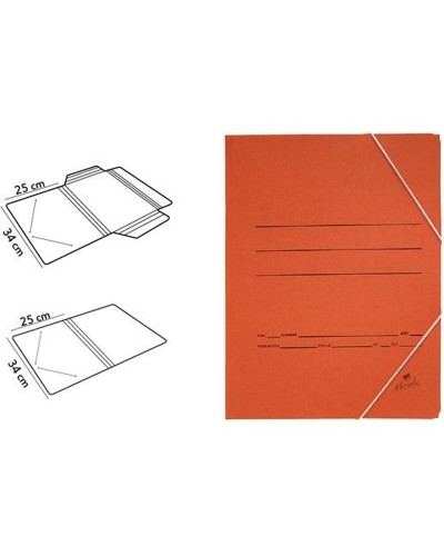 Fascicolo Mariola Rosso A4, Confezione da 20