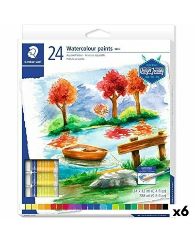 Set de Pintura de Acuarelas Staedtler Design Journey, 6 Tubos de 12 ml
