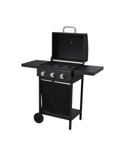 Barbecue op gas Vaggan 139 x 56,5 x 106 cm Zwart