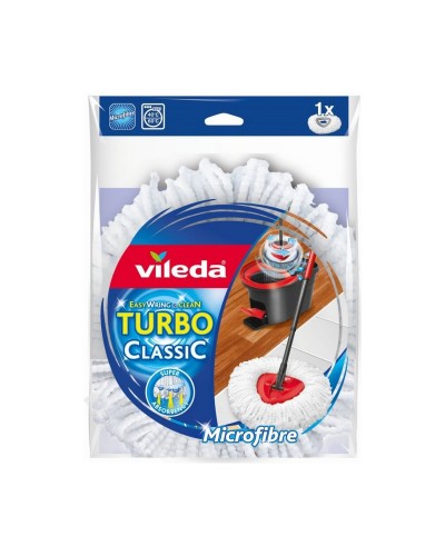 Ricambio Mocio Vileda TURBO ClassiC in Microfibre per Pavimenti