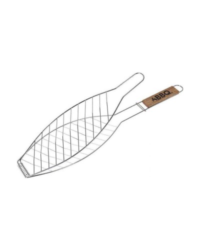 Grill för fisk Rostfritt stål (14 x 58 cm)