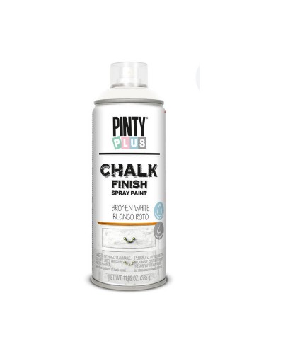 Pintyplus CK788 Kreidespray Naturweiß 400 ml, Erzeugt Dekorative Effekte
