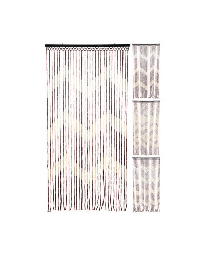 H&S Collection Outdoor Rollo, 90 x 180 cm, Bambus, mit Tür
