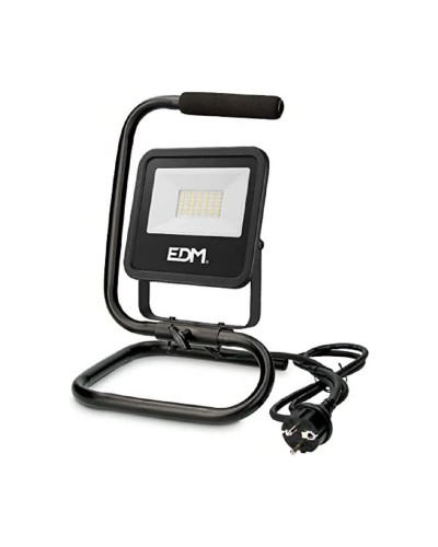 Projecteur Black Series EDM 70411 : Éclairage puissant pour intérieur et extérieur
