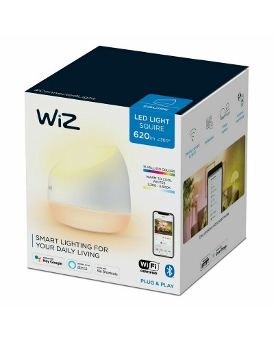 Lampada da tavolo Wiz Squire: 9 Watt, Wi-Fi, Luce intelligente, Controllo da remoto