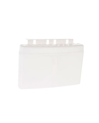 White Ultrasonic Humidifier - 13x21.7 cm - Ideal for Home and Office Environments
