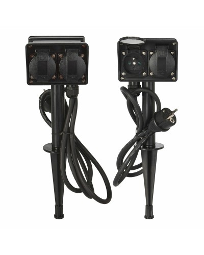 LED-Lampe FX Control Schwarz - Dimmbarer Scheinwerfer für Video und Fotografie
