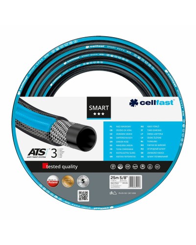 Cellfast Smart Ats Wasserschlauch: 25 m PVC, 15 mm, Mehrzweck
