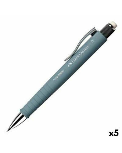 Pennset Faber-Castell Poly Matic Grå 0,7 mm (5 antal)