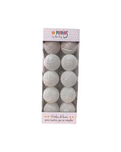 Roymart Poppins LED String Lights: Illuminate your evenings with bright and festive spheres.
