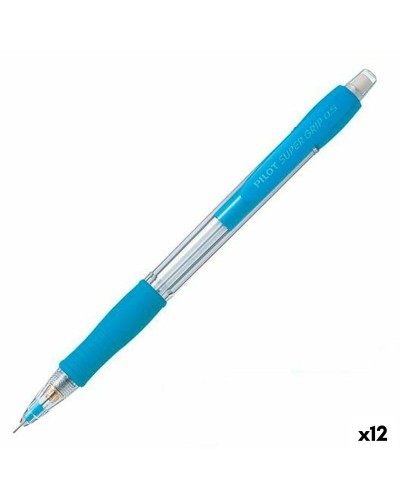 Pilot Super Grip Porte-mines 0,5 mm - Confortable, Précision, Écriture Fluide (12 Pièces)

