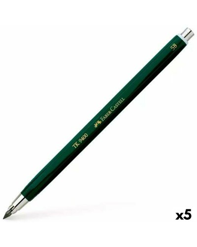 Lyijykynän pidin Faber-Castell Tk 9400 3 Vihreä (5 osaa)
