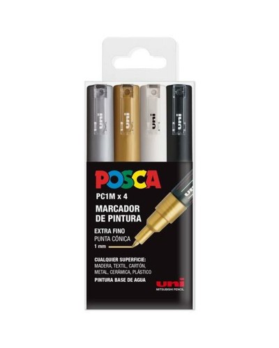 Rotuladores POSCA PC-1M Multicolor: Creatividad sin límites.
