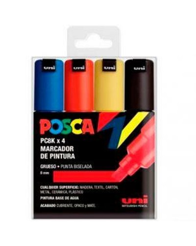 Markeerset POSCA PC-5M Basic Multicolour