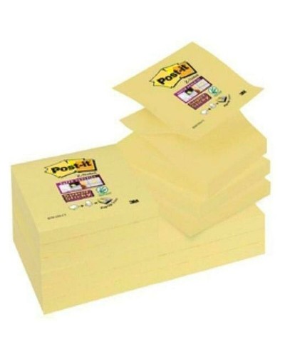 Klisterlappar Post-it CANARY YELLOW Gul 7,6 x 7,6 cm 12 Delar 76 x 76 mm