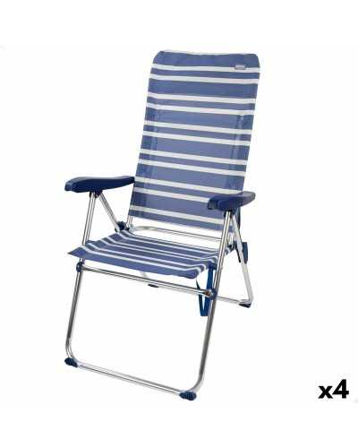 AKtive Mykonos Folding Chairs, Set of 4 | Dimensions: 47 x 108 x 66 cm
