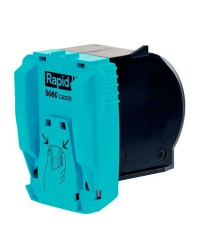 Grapas Rapid 5080E Extra Fuertes 85mm x 70mm x 88mm para Gramaje Alto
