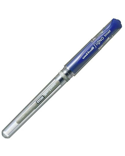 Boligrafo de tinta líquida Uni-Ball Signo Broad UM-153 W Blauw 0,6 mm (12 Onderdelen)