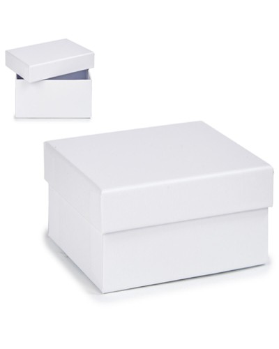 Boîte Multiusages Blanche en Carton | Pour Rangement et Organisation
