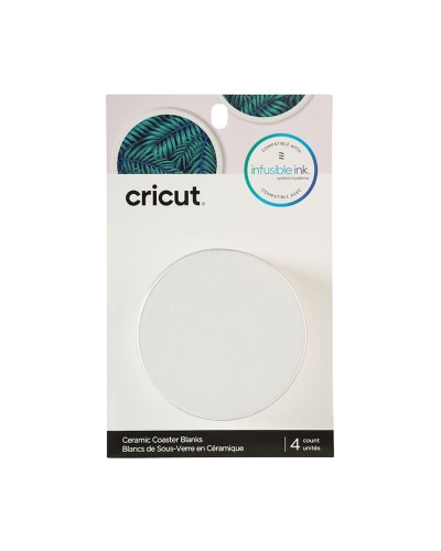 Anpassningsbara underlägg för skärplotter Cricut Ceramic Vit (4 antal)
