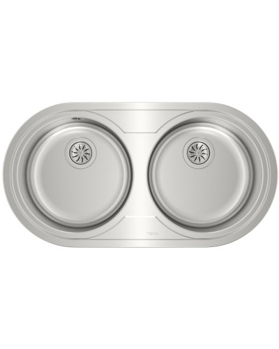 Fregadero Teka 2 Cubetas DUETTA 2C Acero Inoxidable - Cocina Práctica y Resistente
