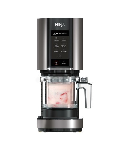 Sorbetière Ninja NC300EU de 473 ml avec un puissant moteur de 800 W.
