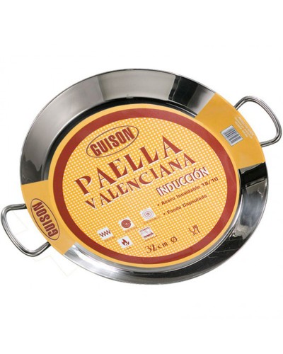 Pan Guison INDUCCION Roestvrij staal 18/10 Ø 32 cm