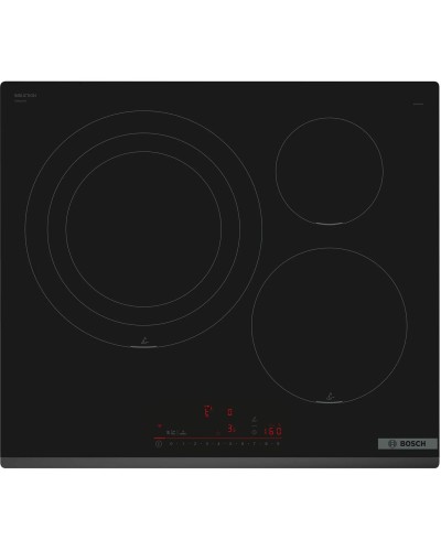 BOSCH Induktionskochfeld PID631HC1E: 60cm, 7400W, Leichte Reinigung
