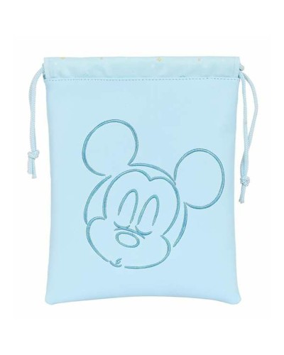 Cesta para la Merienda Mickey Mouse Azul - Poliuretano - 20 x 25 cm
