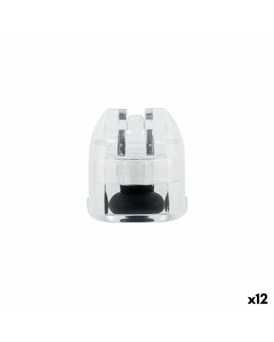 Tapón hermético para botella Koala Universal Transparente Plástico Libre de BPA 4 x 3,5 cm (12 Unidades)