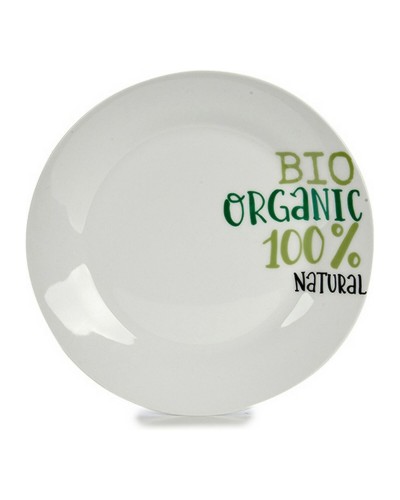 Assiette à Dessert Porcelaine 19x19 cm - Élégante et Raffinée
