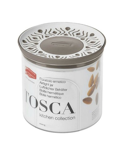 Purkki Stefanplast STF923 11,7 x 11 x 11,7 cm Beige Muovinen 700 ml