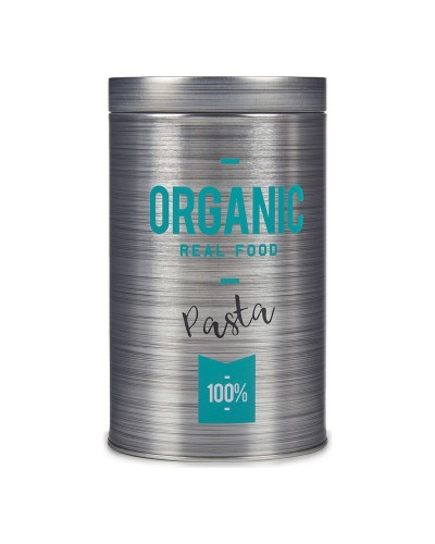 Barattolo Grigio Latta Portapasta 10,4x18,2x10,4 cm