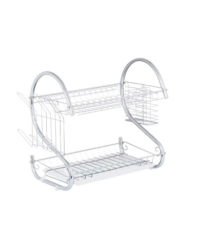 Afdruiprek voor Keukengootsteen Wit 45,5 x 24,5 x 37,5 cm