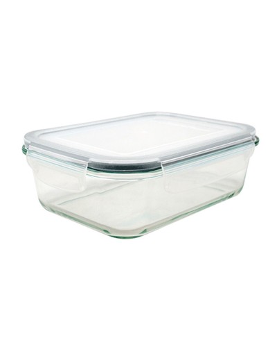 Fiambrera de vidrio Vin Bouquet de 640 ml, ideal para comidas para llevar.
