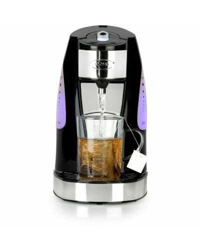 Théière Domo DO482WK, 1,5 L, Blanc et Noir, Acier Inoxydable
