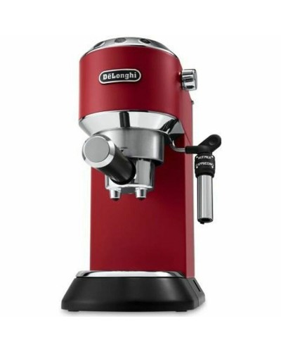 DeLonghi French Press Coffee Maker Red 1L - Stainless Steel, Perfect Coffee
